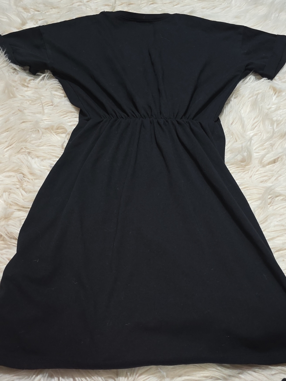 NWOT Express Wrap Mini T Shirt Dress- XS - Picture 6 of 8
